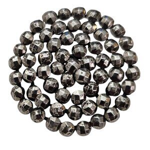 Steel Cut Round Antique Button J77